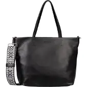 Tom Tailor Schwarzes Schultertasche aus Palina-Stoff