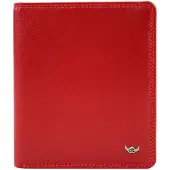 Golden Head Leder Geldbörse Polo RFID Protect Billfold Coin Wallet Red dunkelrot