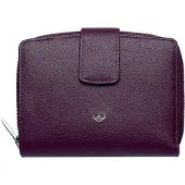 Golden Head Leder Geldbörse Madrid RFID Protect Billfold Coin Wallet Amarone dunkelviolett
