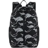 Chiemsee Freizeitrucksack Laptoprucksack mit Laptopfach Jump N Fly Backpack Black schwarz