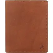 Esquire echt Leder Geldbörse Portemonnaie mit Cardsafe und RFID Schutz braun