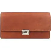 Esquire Kellnerbörse Geldbörse Dallas Waiter Wallet With Zip Brown hellbraun