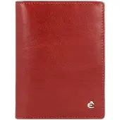Esquire Leder Kartenetui Toscana Wallet Brown braun