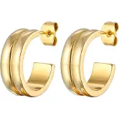 Elli Ohrringe Brass in Gold | Gr.: onesize