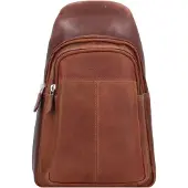 Esquire Umhängetasche Dallas Small Crossbody Bag Brown braun