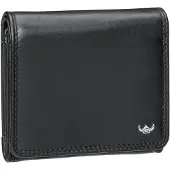 Golden Head Leder Geldbörse Polo RFID Protect Zipped Wallet Black schwarz