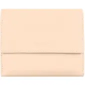 Esquire Leder Geldbörse Viktoria Wallet With Flap Beige