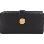 Fossil Geldbörse Lennox Lennox Tab Bifold Black schwarz