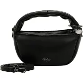 Buffalo Umhängetasche Handtasche Soft Soft Crossbody Bag Black schwarz