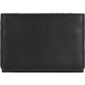 Fossil Kartenetui Geldbörse Westover Snap Bifold Black schwarz