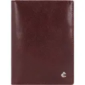 Esquire Leder Kartenetui Toscana Wallet Coffee dunkelbraun