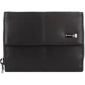 Greenland Nature Nature Black Nappa Geldbörse RFID Schutz Leder 13 cm