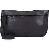 Harold's Leder Umhängetasche Submarine Shoulderbag Zip Black schwarz