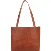 Harold's Paperbag Schultertasche Leder 32 cm
