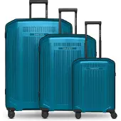SMARTBOX Edition 02 Trolley Set 3-teilig Ocean Blue Metallic blau 55cm