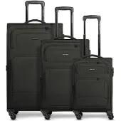 SMARTBOX Kofferset "Edition 04 4 Rollen Kofferset 3-teilig mit Dehnfalte"