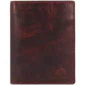 Greenburry Rugged Geldbörse Leder 10x12 cm braun