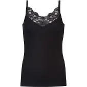 Mey Spaghetti-Top Serie Organic Cotton Schwarz | Größe XS