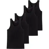 Schiesser Unterhemd Authentic in Schwarz | Gr.: XXL