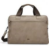 PICARD Leder Reisetasche Casual Duffle Bag Taupe