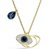 Swarovski Symbolica Gold Coloured Eye Necklace 5692178