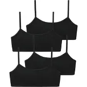 Schiesser Bustier 95/5 Organic Cotton in Schwarz | Gr.: 164