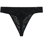 Hom Männer String Free Cut Lace | Grösse: XL | Farbe: Schwarz