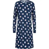 Mey Nachthemd Serie Scribbled Dots Deep Marine | Größe 44