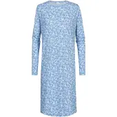 Mey Nachthemd Serie Flower Meadow Blue Silk | Größe 48
