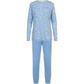 Mey Anzug Serie Flower Meadow Blue Silk | Größe 46
