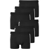 Schiesser Retro Boxer 95/5 Stretch in Schwarz | Gr.: L