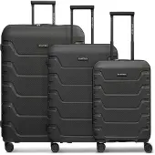 SMARTBOX Edition 01 Trolley Set 3-teilig Black schwarz 56cm