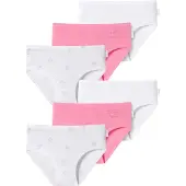 Schiesser Slip Fine Rib in weiss-rosa | Gr.: 98