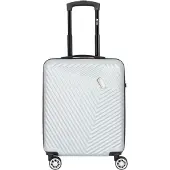 Mano Don Carlo Hardcase Trolley S Silver silberfarben 55cm
