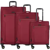 D&N Travel Line 9704 4 Rollen Kofferset 3-teilig mit Dehnfalte