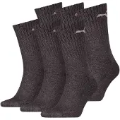Puma Unisex Sportsocken, 6 Paar - Tennissocken, Crew Sport Socken, einfarbig