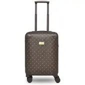 Lazarotti Palermo Cabin Trolley Dark Brown dunkelbraun 55cm