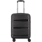 D&N Travel Line 4300 - 4-Rollen-Kabinentrolley S 55 cm (black)