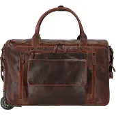 Green Burry Greenburry Trolley-Reisetasche Leder 54x37cm Rugged braun 1316-25
