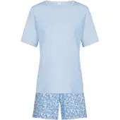 Mey Anzug Serie Flower Meadow Blue Silk | Größe 40