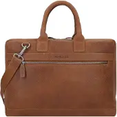 Plevier Cumberland Laptopbag 15.6" cognac