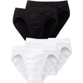 Schiesser Rioslip Authentic in schwarz-weiss | Gr.: XXL