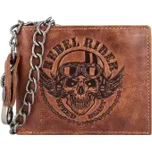 Greenburry Rebel Rider Biker Geldbörse Leder 13 cm