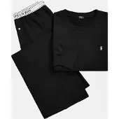 Ralph Lauren Pyjama 4P8030 Schwarz Relaxed Fit