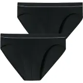 Schiesser Slip Rio - Pure Micro in Schwarz | Gr.: L