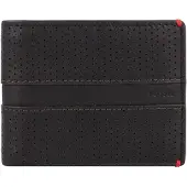 Fossil Geldbörse Rennsport Bifold With Flip ID Black schwarz