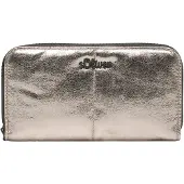 s.Oliver Geldbörse Ziparound Wallet White