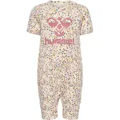 Hummel hmlKAREN AOP BODYSUIT S/S - turtledove, Größe:62