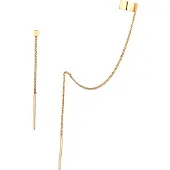 Elli Ohrringe 925 Sterling Silber in Gold | Gr.: onesize