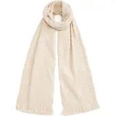 Tommy Hilfiger Schal Elevated Chic Wool Scarf Sugarcane
